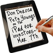 Don DeRosa & Pete Youngs on Using the iPad for Real Estate Investing