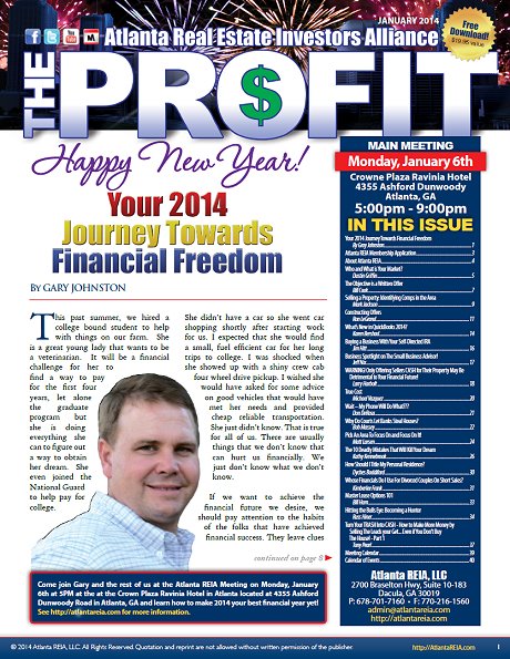 The Profit Newsletter - January 2014