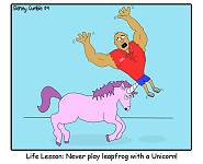 Don't Play Leapfrog with a Unicorn