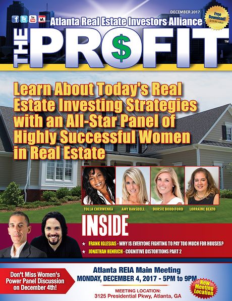 The Profit - The Official Newsletter of Atlanta REIA