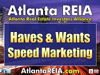 Atlanta REIA Speed Marketing