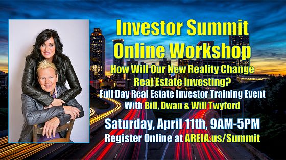 Investor Summit Online Workshop With Bill And Dwan Twyford On April 11